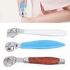 3 st Fotvård Pedikyr Förhårdnadsrakhyvel Hård Hudborttagare Professionell Pedikyrsats Fot för Förhårdnad