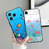 Cartoon Cute Fish Case for Apple iPhone 17 Pro Max 14 15 Pro 7 8 12 11 XR XS MAX 13 Air 16 Funda Phone Cover