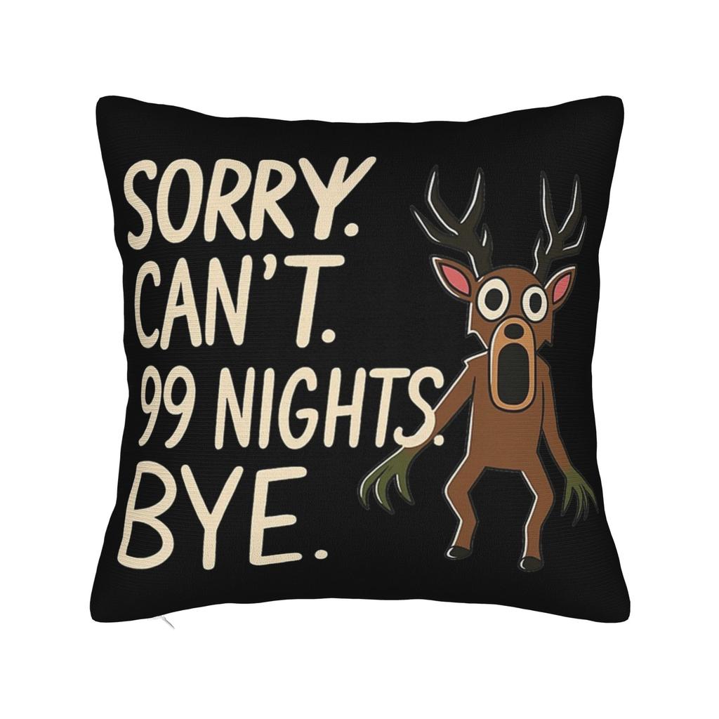 99 Nights In the Forests Pillowcases Merch Printing Cushion Cover Decoration Pillow Case Cover Chair Multi Size