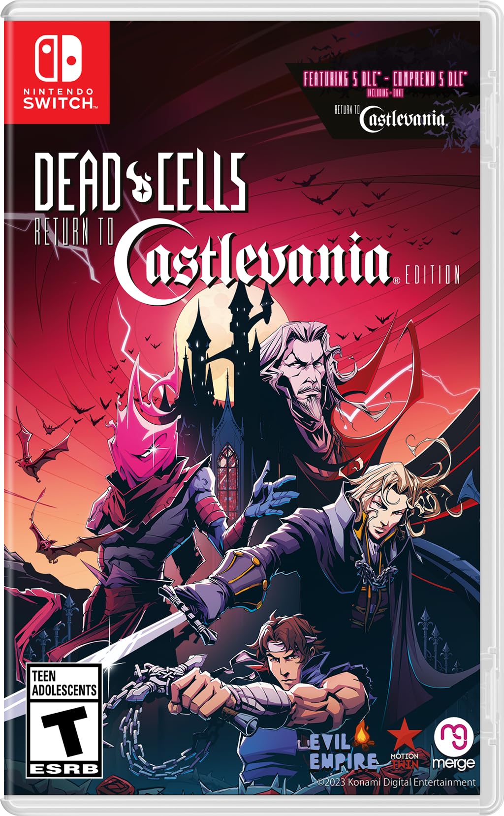 Dead Return to Castlevania Edition Северные переключатели ячеек (Импорт Америки) – красный