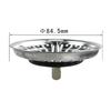 ABGR-Kitchen Sink Accessories Vegetable Washbasin Strainer 84Mm Drainer Sealer Umbrella Waste Sink Filter