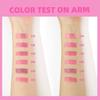 QIBEST 1pc Temperature Change Lip Oil Lipgloss Moisturizing Lasting Pink Clear Lip Glaze Pearlescent Lipgloss Makeup