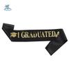 5pcs Adjustable Graduation Sash Belts Elegant Satin Congratulations Straps Double Bachelor Sash Graduation Season