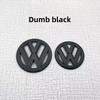 2Pcs ABS 3D car front and rear badge logo cover tape is suitable for Volkswagen Golf 5 GTI MK5 modified accessories
