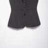 Womens Slim Fit Knit Vest Blazer Collar Casual Sleeveless Top Fashion All Match 2025
