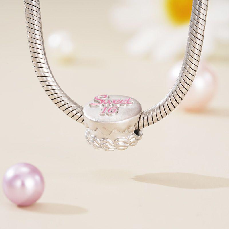 Sell Copper Plating Primitive Figure Series 40 18 Charm Birthday Gift Series Bead Fit Original Bracelet Women Jewelry Gift