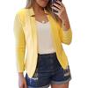 Business Jacket Suit Plus velikost Open Front Blazer All-match Polyester Business Jacket Suit