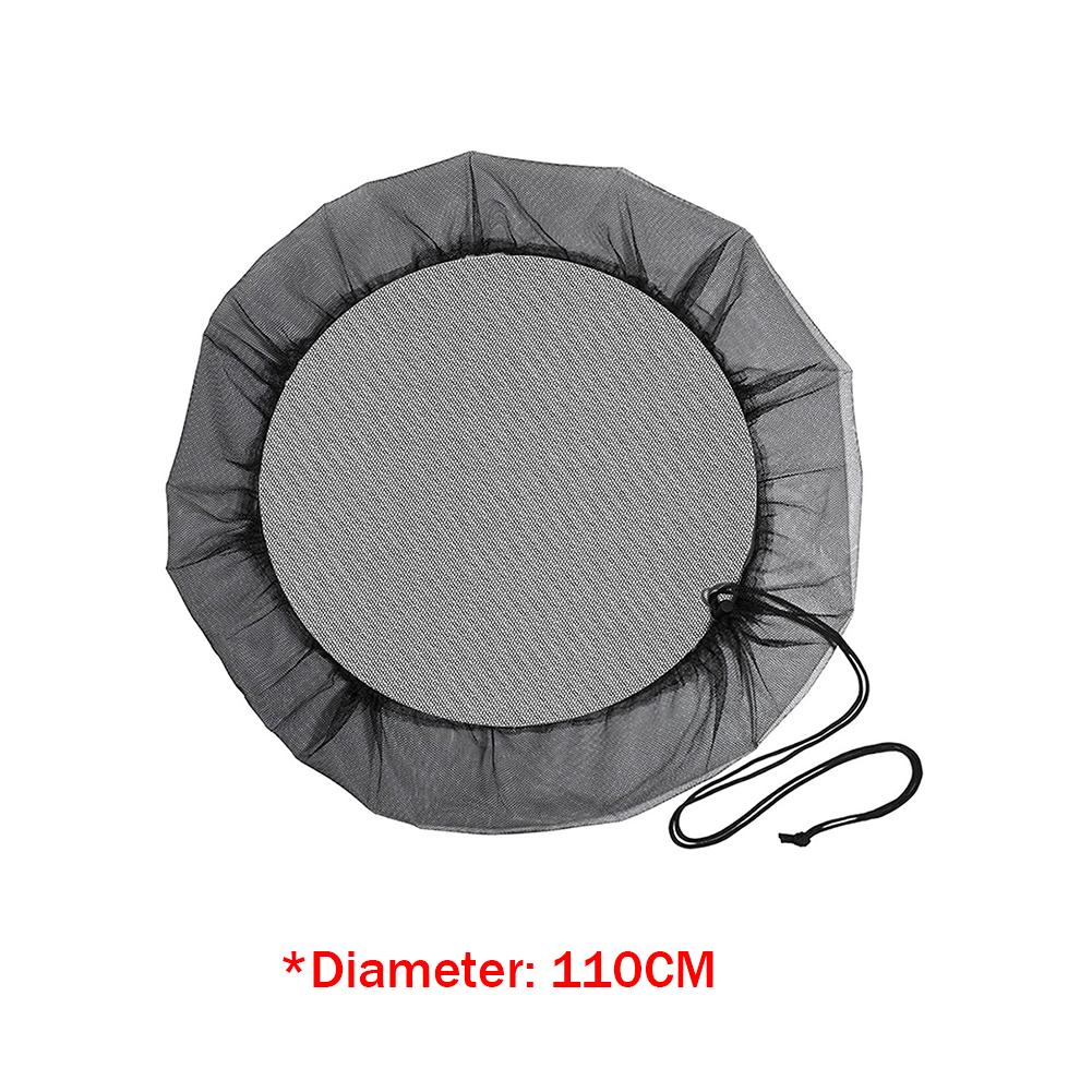 80/120CM Mesh Cover Netting for Rain Barrels PE Water Buckets Anti Mosquito Net Water Protection Tank Raindrop Harvesting Tool