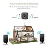 Self-Powered Wireless Doorbell: Long-Range, Waterproof Call Bell for Home & Elderly