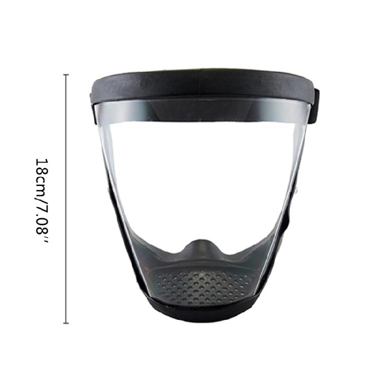 Scratch Surface Windshield Full Cover Face Shield Face Lens for Man and Women