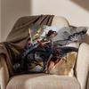 movie bule Avatar Pillow Case Sofa Living Room Bedroom Headboard Backrest Cushion Square Cushion Nap Time