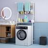 Punch-Free Multi-Layer Bathroom Storage Rack for Washing Machine and Toilet