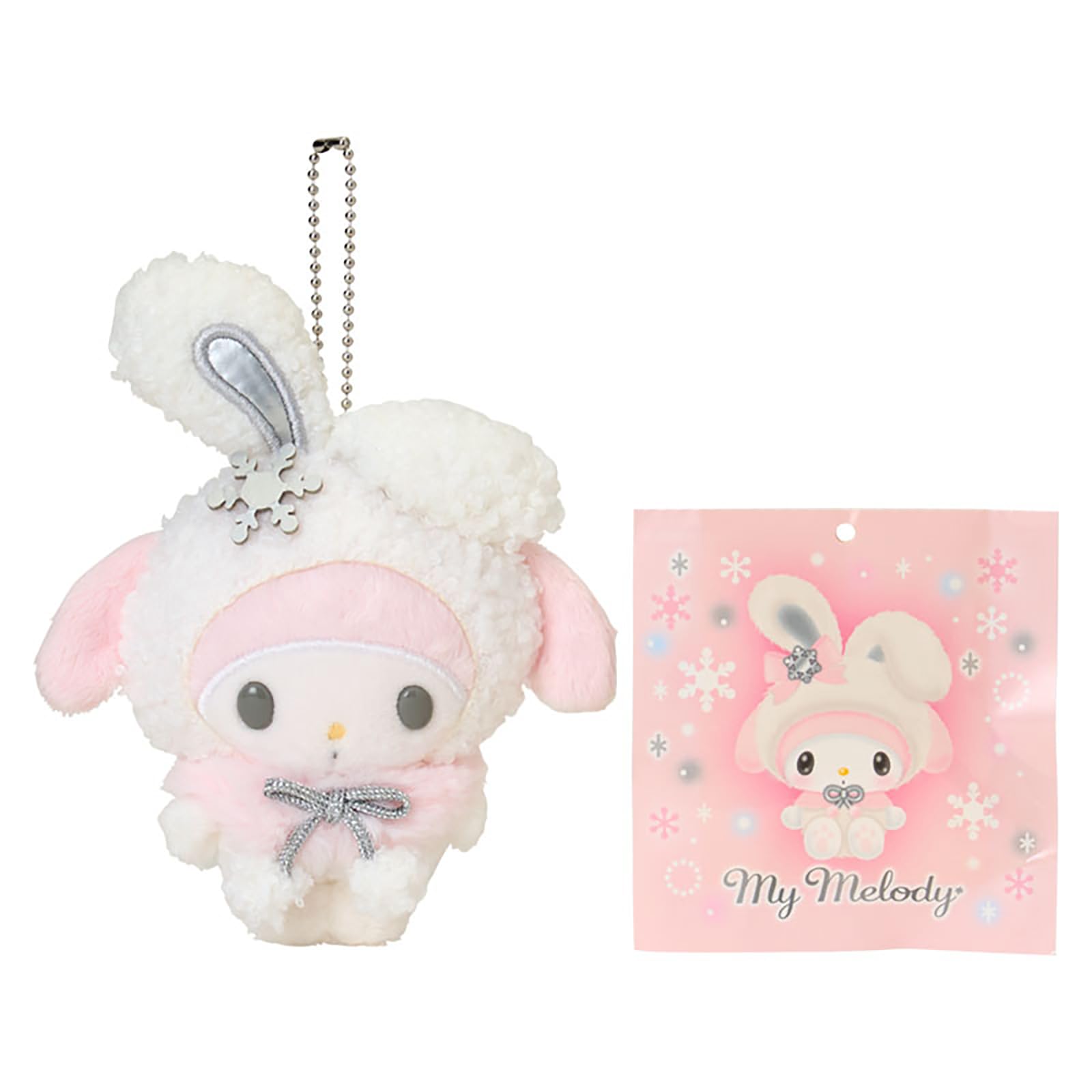

Sanrio Ramune Mascot Holder My Melody Christmas Gift 248207 & (Snow Rabbit)