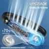 KIDEE Neck Fan, Portable Bladeless Neck Fans, Upgrade 360° Airflow, Super Quiet, 3 Speeds, 4000mAh Personal Wearable Neck Fan, Upgraded Cooling Air