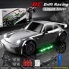 Rc Drift Car Remote Control Race Cars With Led Lights Professional High Speed 4x4 Racing Vehicle Model Toys Gifts For Kids