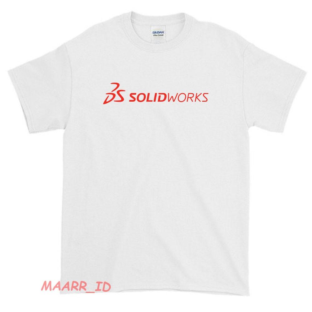 New SolidWorks Logo American Funny T Shirt USA size S-XXL Unisex T-Shirt M