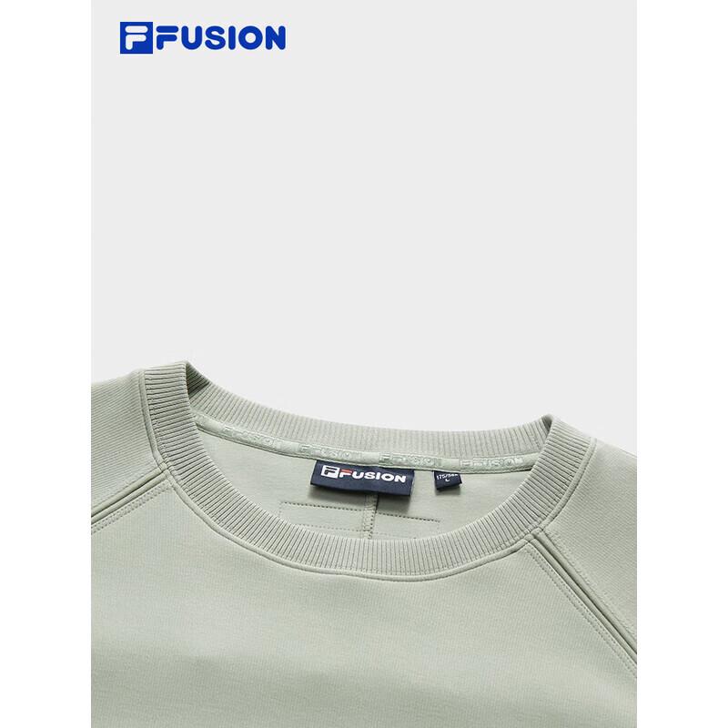 FILA FUSION Unisex Crewneck Knit Sweatshirt