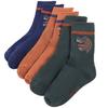 Children's Socks, 5 Pairs, 30-34