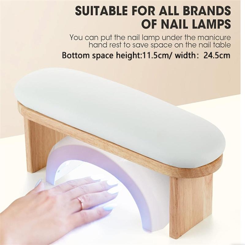4 IN 1 Replaceable PU Leather Nail Art Stand For Manicure Table For Nail Salon Nail Hand Rest Pillow Hand Cushion Pillow Holder
