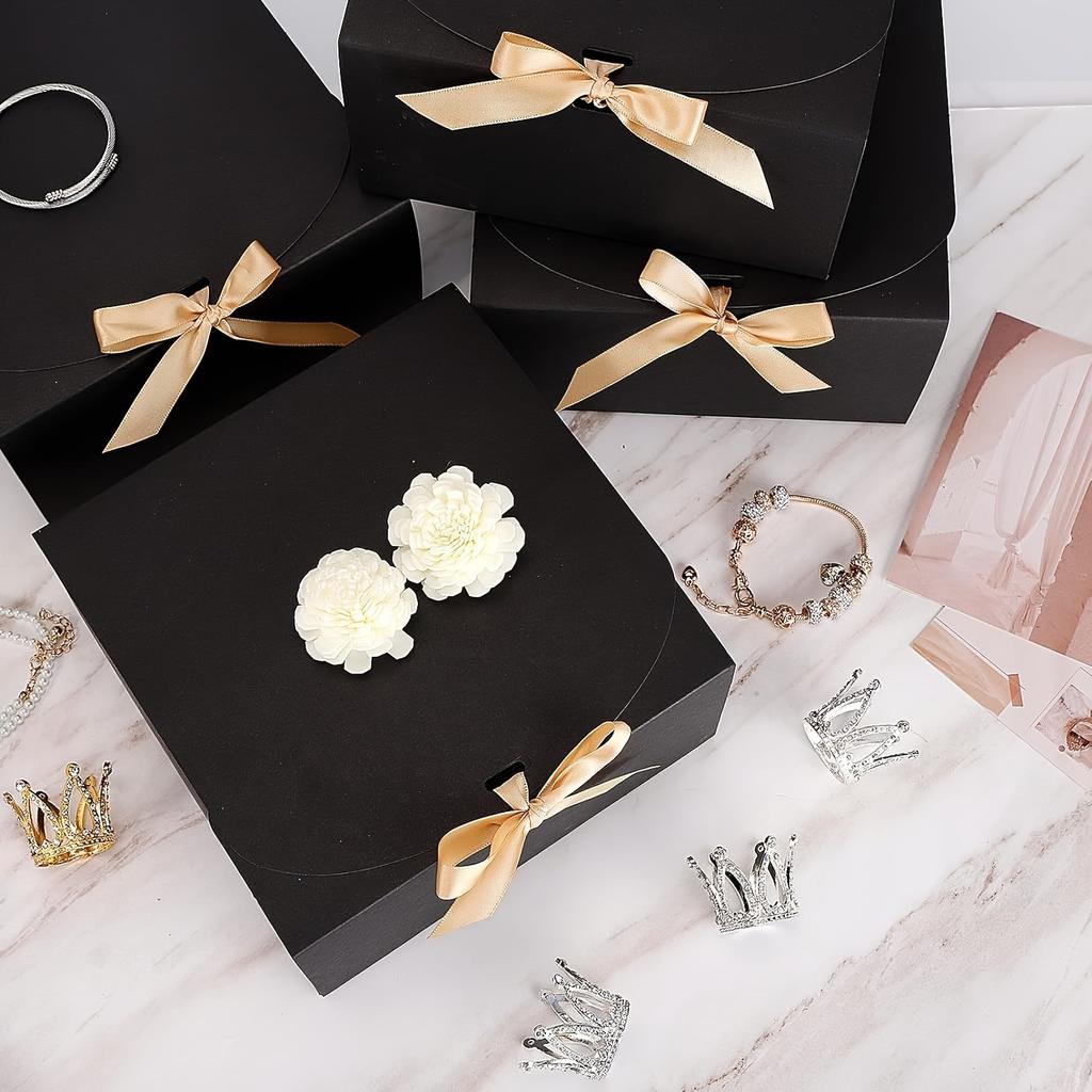 10pcs Gift Box, Gift Packaging with Covered Paper, Proposal Box, Suitable for Birthday Parties, Weddings, Valentine's Day Gifts