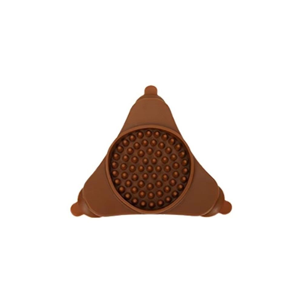 Silicone Pet Licking Mat Suction Cup Base Non-Slip Design Slow Feeder Pad Anxiety Calming Boredom Relief Anti-Choke Food Pad