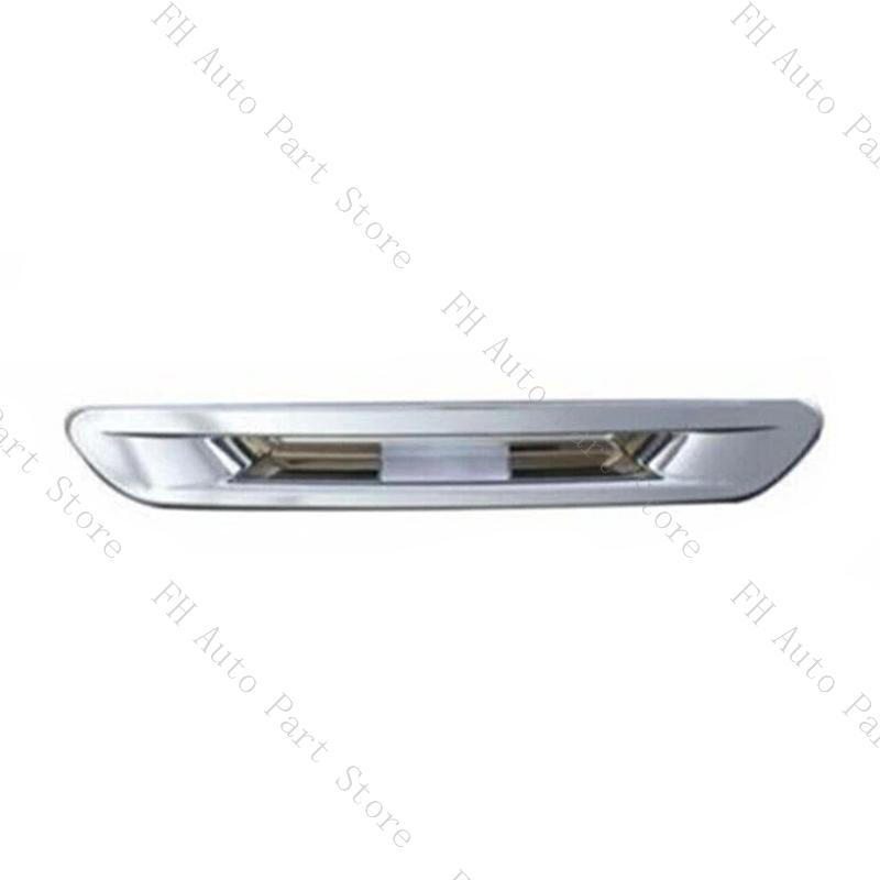 For Kia Carnival Rear Trunk Tailgate Chrome Handle Bowl Catch Cover Molding Trim Sticker