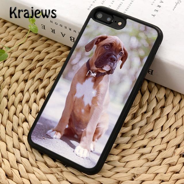 Krajews Boxer Hund Welpen Welpen Design Telefon Fall Für iPhone 14 5 SE 6s 7 8 plus X XR XS 11 12 13 pro max Samsung S21 S22 ultra