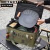 Outdoor folding storage box picnic camping storage box tableware kitchenware outdoor tactical storage bag large capacity