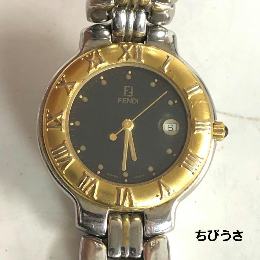 Used [Operation confirmed] Fendi watch 920G men s quartz QZ date FENDI Old Fendi Vintage