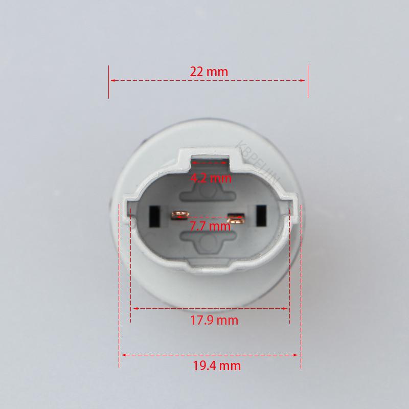 2Pcs 92340-5H000 For Kia Ceed License Plate Light T10 Bulb Lamp Holder Socket 2Pin Accessories