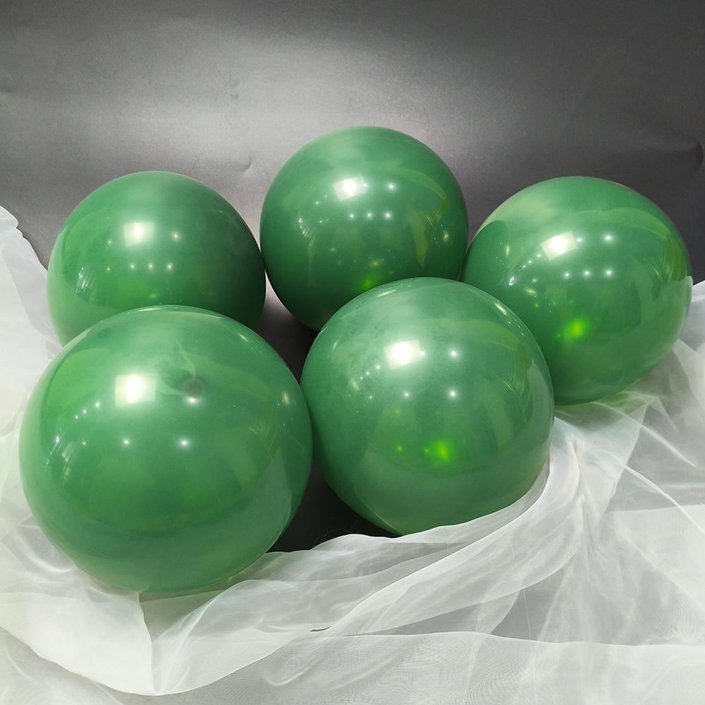 

10Pcs 5/10/12/18/36Inch Matte Latex Balloon Happy Birthday Party Christmas Wedding Decoration Baby Gift Xmas Decoration Balloon 5inch 10pcs темно-зелений колір
