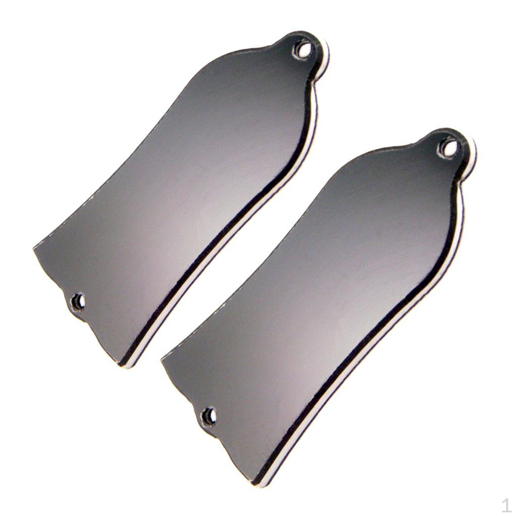 

2PCS Guitar Rod Cover for Electric Accessories Durable Black