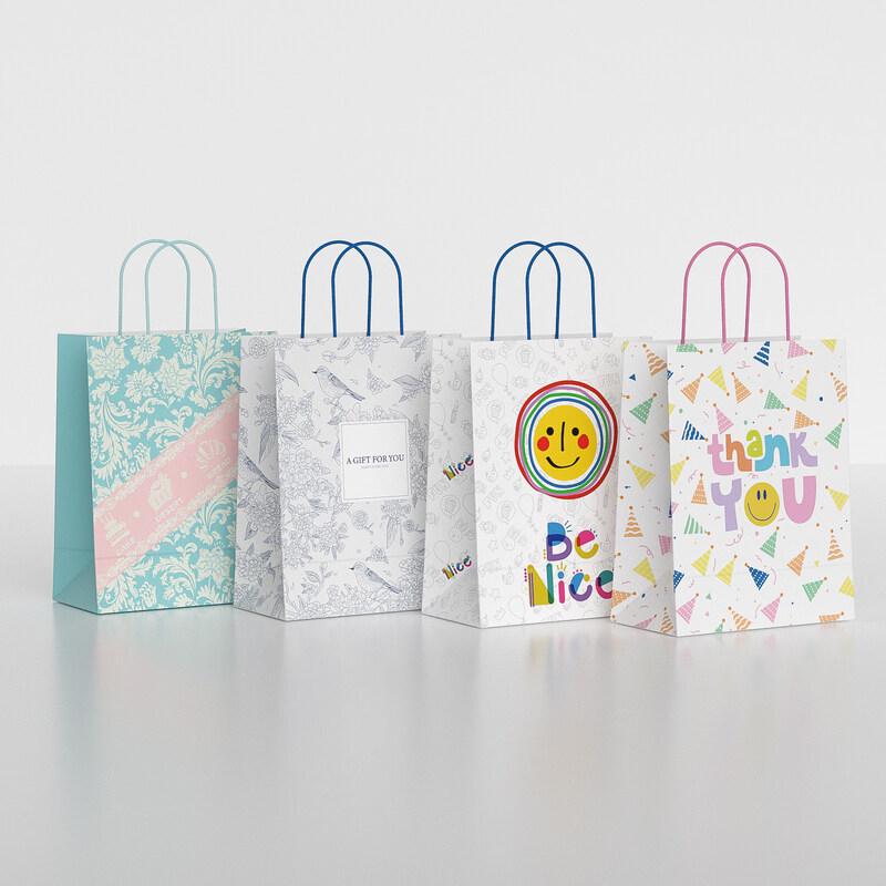 ZISIZ Premium Kraft Paper Gift Bag