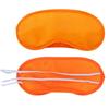 Benda per occhi da donna semplice e alla moda, maschera per gli occhi per il sonno in pura seta, copertura ombreggiante imbottita, aiuto per il relax da viaggio