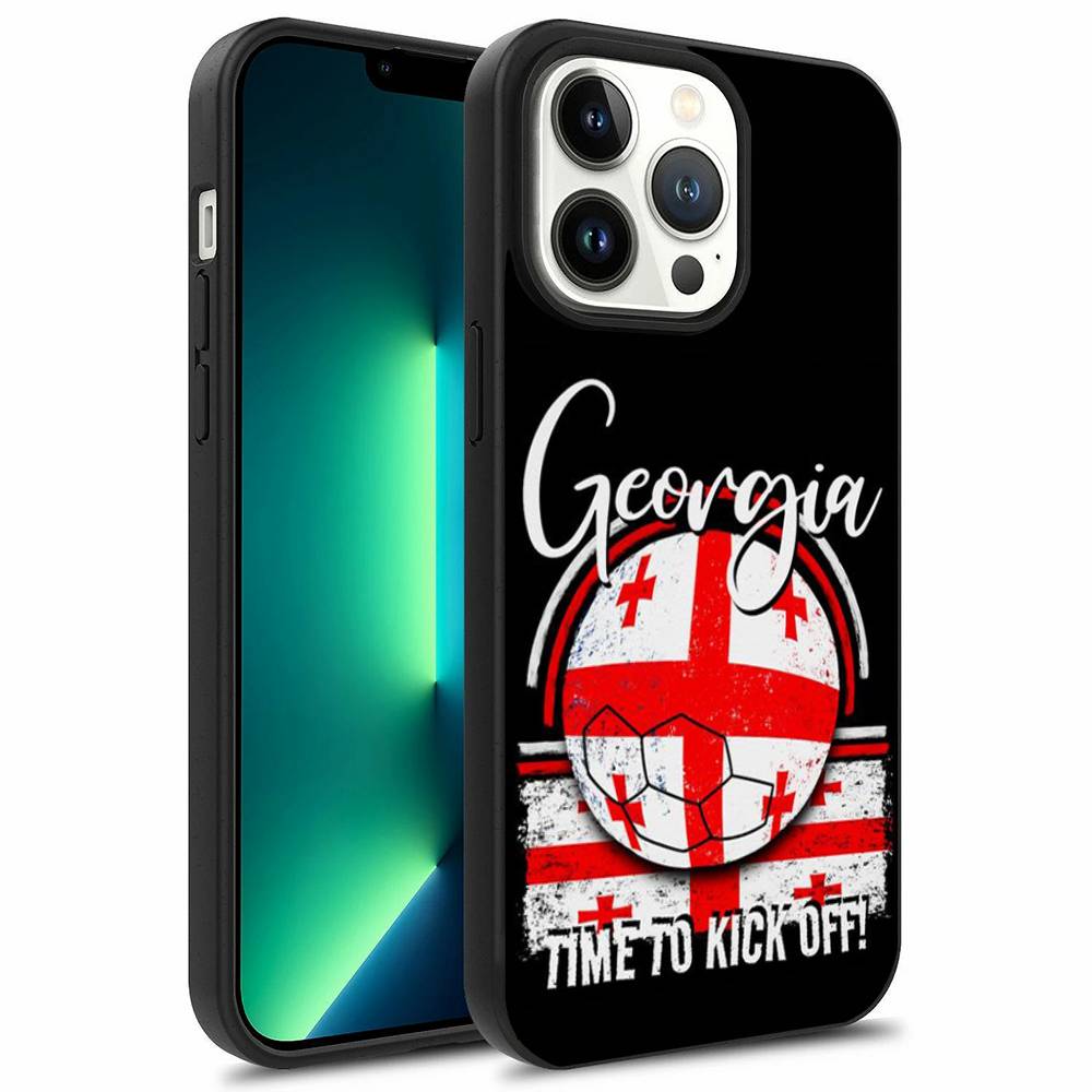 Georgia Flag Phone Case For iPhone 16,15,14,13,12,11,Pro,Max,Plus,Mini,Magsafe,Magnetic Wireless Charging Case