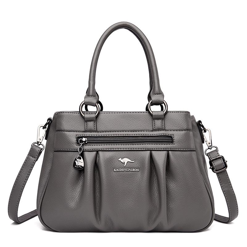 2023 Women's Stylish Large Capacity Handbag - Perfect for Middle-Aged Mothers, Single Shoulder, Crossbody