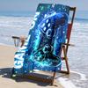 Ultra-Soft Beach Towel with Game Controller Theme,Ideal for Pool - Camping, Diving - Perfect Travel Essential, Vibrant Beach Towel.