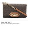 Michael Kors Heather PVC Crossbody Bag, Shoulder Bag Regular Women's Brown 32F2G7HC1B-BRNACORN