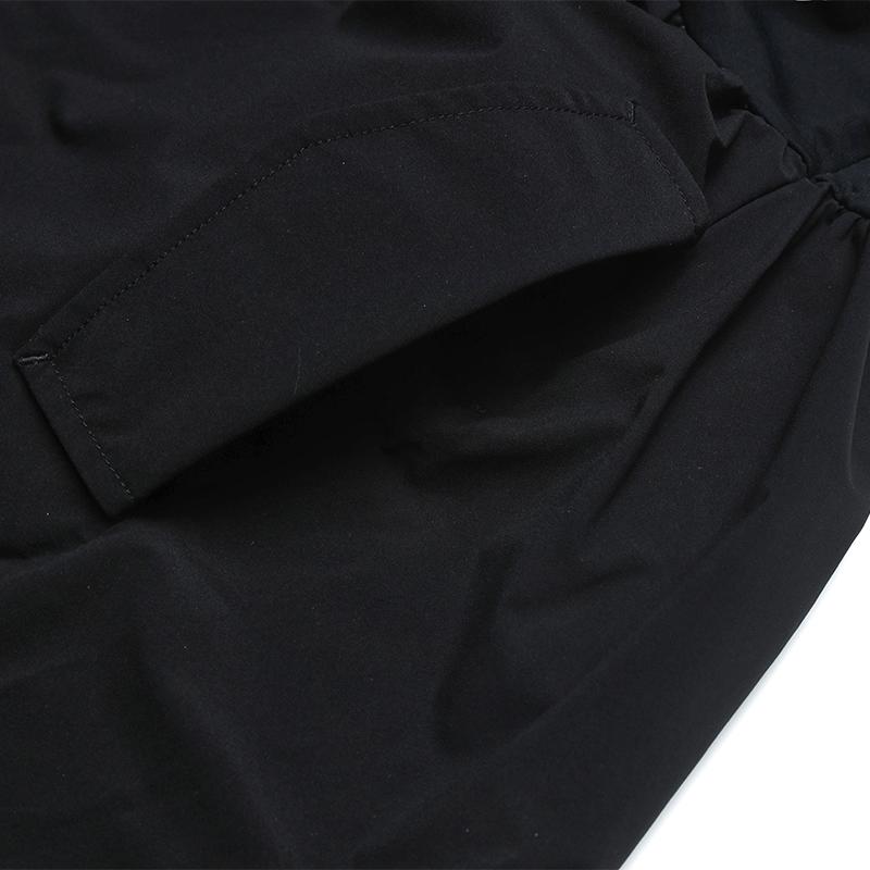 FILA White Simple Versatile Comfortable Fashion Short Sleeve Dress Women dresses Black F11W623307FBK