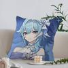 Genshin Impact Game Pillow Cover Sofa Cushion Cover Home Room Decoration Children Gift