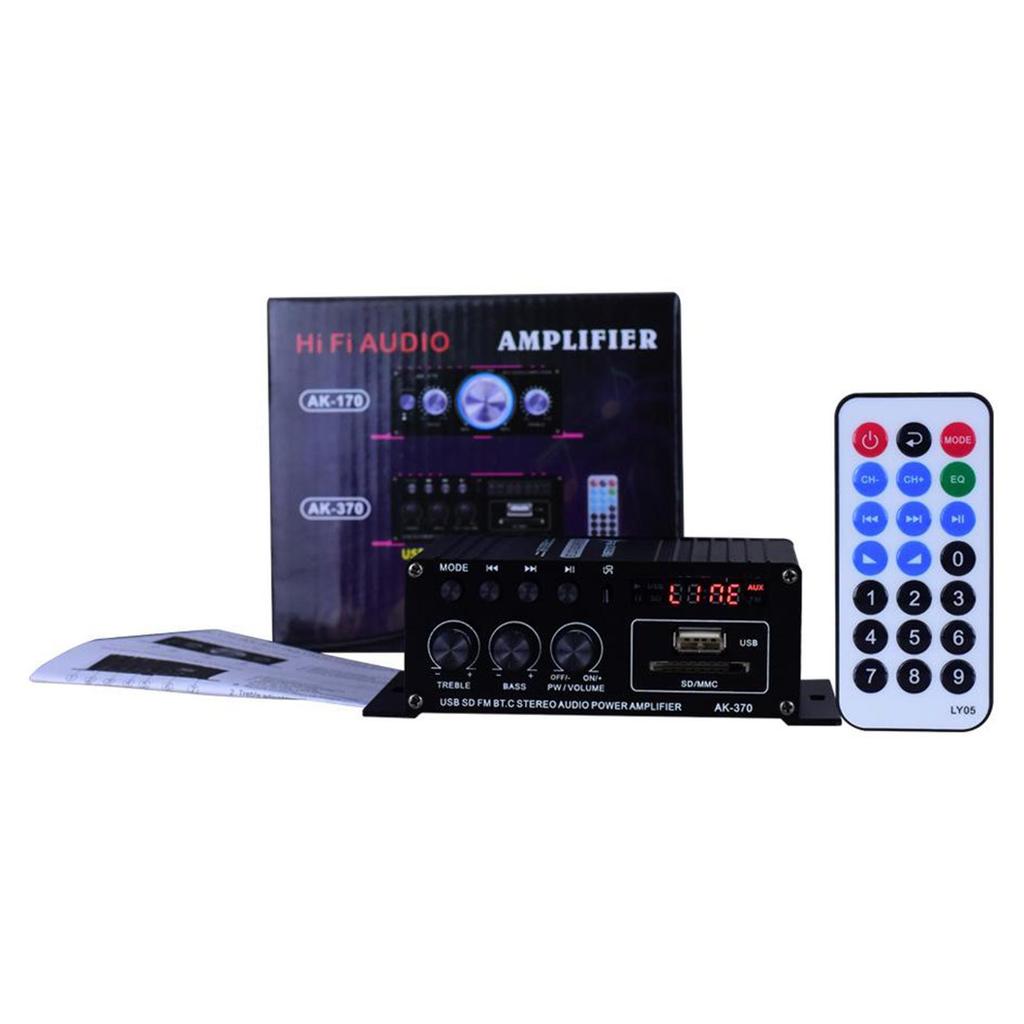 Amplificator de putere HiFi Mini receptor audio Digital Stereo AMP Control volum