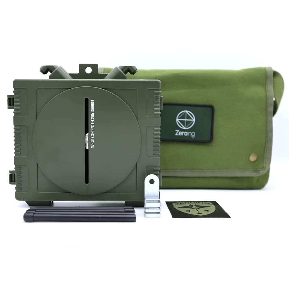 

ZEROING FEACE-3 Incense Holder (Dark Green)