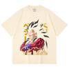 230 Gsm 100% Cotton Dragon Ball V18 Goku Print Unisex Heavy Cotton T Shirt