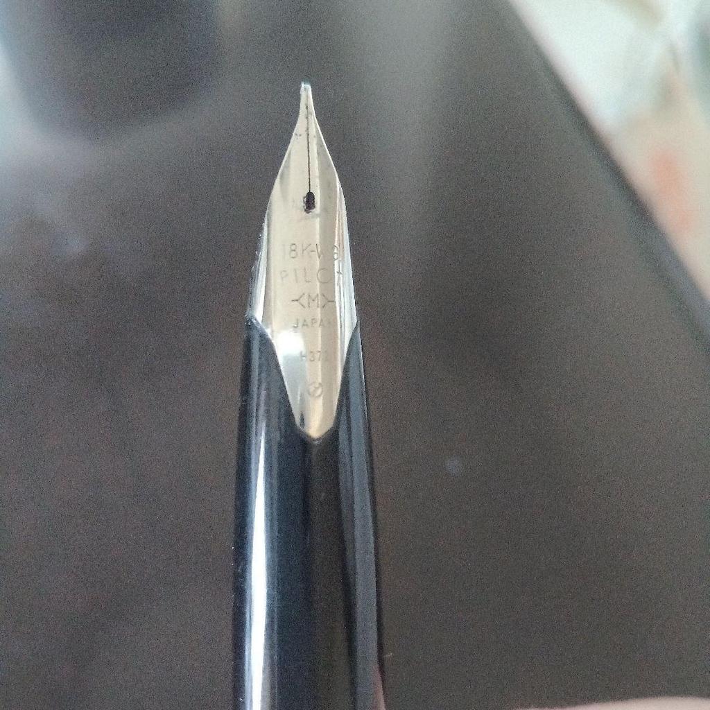 Used Vintage PILOT 88 Fountain Pen Silver Medium Size