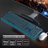 Langtu Silent Wired Mechanical Keyboard and Mouse Set for Office Use - Men & Women