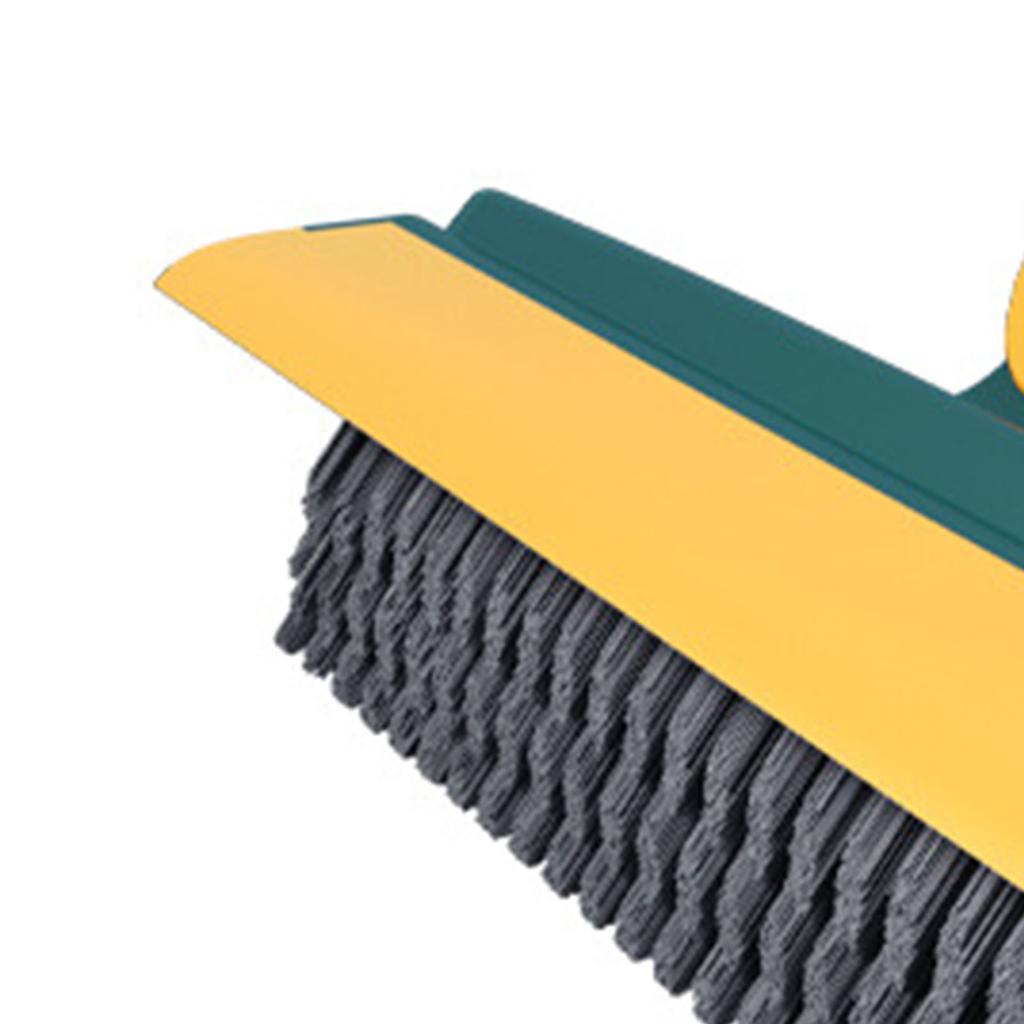 Floor Brush Long Handle V Shape Floor Wall Tile Crevice Cleaning Scrub Brush for Bathroom Kitchen