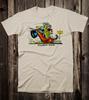 T-shirt Retro T Shirt Hot Rod Corsa di Accelerazione Corsa Strano Oh Endsville Eddie