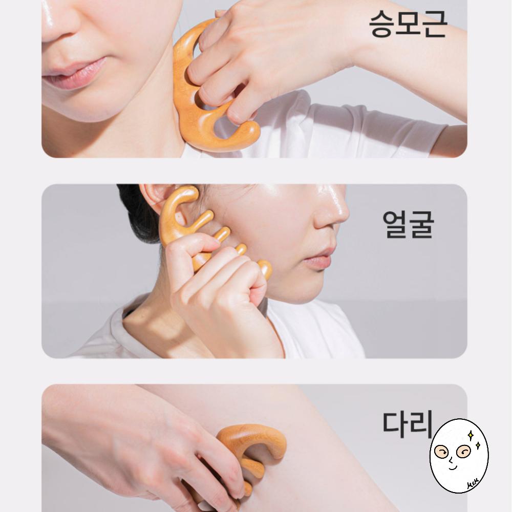 Benton Kopfhaut Guasha Massagekamm
