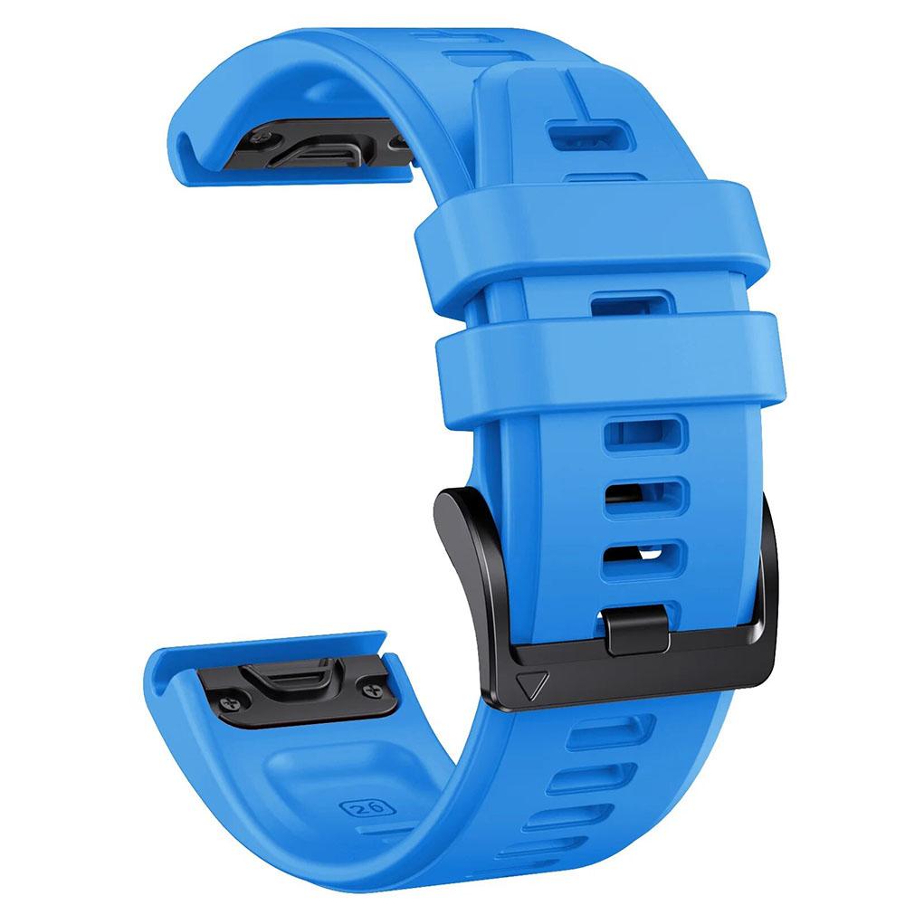 QuickFit 22mm 26mm Silicone Strap for Garmin Fenix 8pro 7 7X E 6X 6 Pro 5 5X Plus Epix/Enduro/Descent Mk2i/Instinct 3 Watchbands