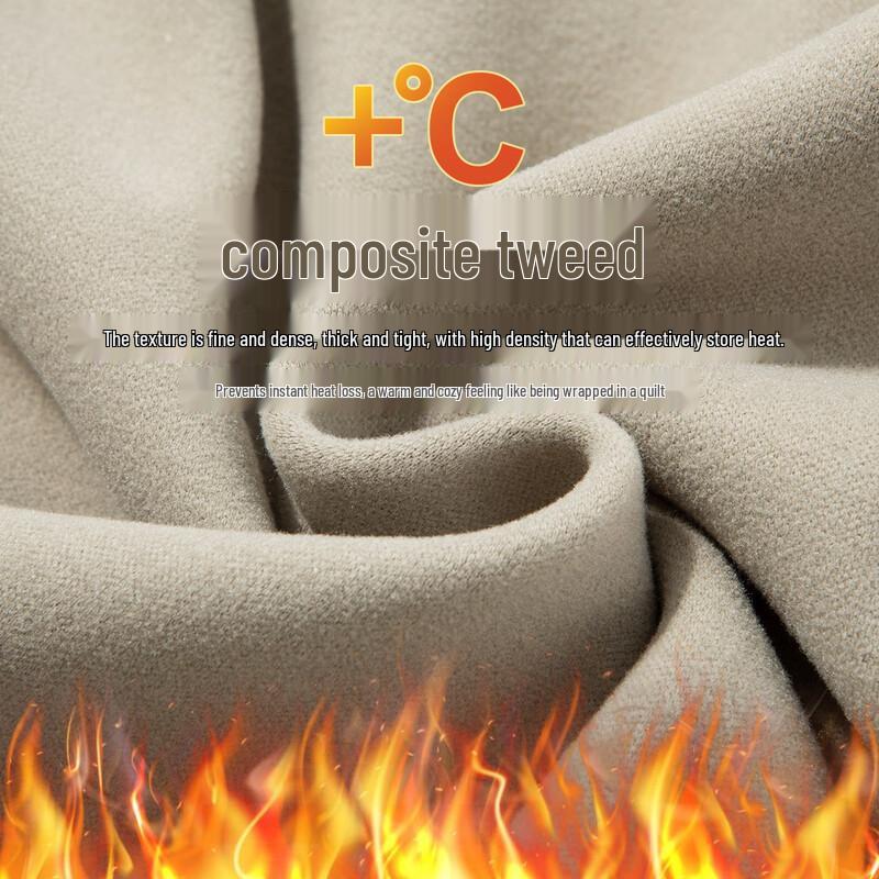 MONTAGUT Herren Lammwollmischung Rundhals-Sweatshirt